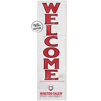 Winston-Salem State Rams 10'' x 35'' Indoor/Outdoor Welcome Sign