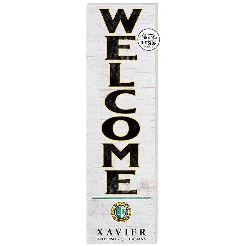 XULA Gold 10'' x 35'' Indoor/Outdoor Welcome Sign