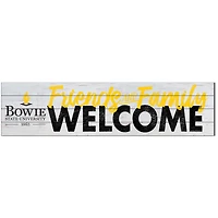Bowie State Bulldogs 10'' x 40'' Friends & Family Welcome Sign