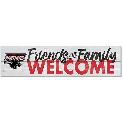 Clark Atlanta University Panthers 10'' x 40'' Friends & Family Welcome Sign