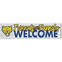 Fort Valley State Wildcats 10'' x 40'' Friends & Family Welcome Sign