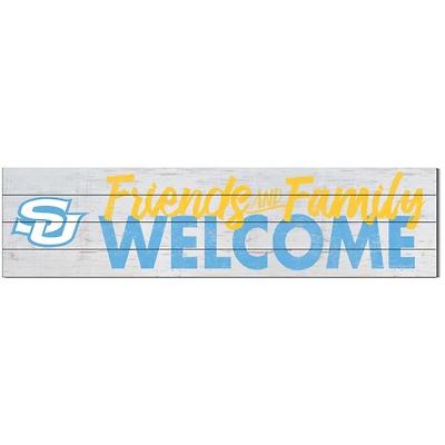 Southern University Jaguars 10'' x 40'' Friends & Family Welcome Sign