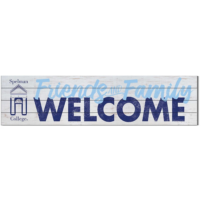 Spelman College Jaguars 10'' x 40'' Friends & Family Welcome Sign
