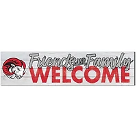 Winston-Salem State Rams 10'' x 40'' Friends & Family Welcome Sign