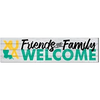 XULA Gold 10'' x 40'' Friends & Family Welcome Sign