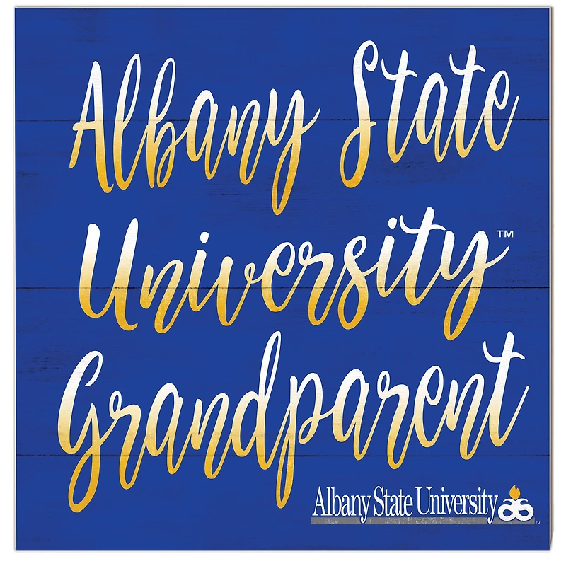 Albany State Golden Rams 10'' x 10'' Grandparent Plaque