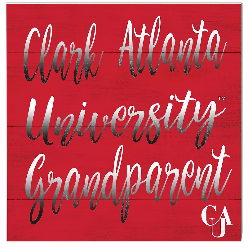 Clark Atlanta University Panthers 10'' x 10'' Grandparent Plaque