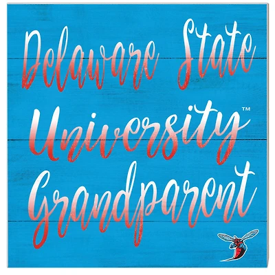 Delaware State Hornets 10'' x 10'' Grandparent Plaque
