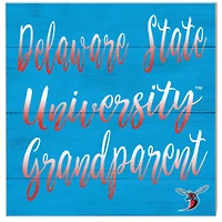 Delaware State Hornets 10'' x 10'' Grandparent Plaque
