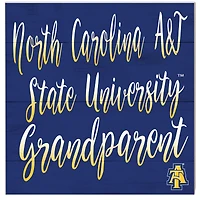 North Carolina A&T Aggies 10'' x 10'' Grandparent Plaque