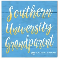 Southern University Jaguars 10'' x 10'' Grandparent Plaque