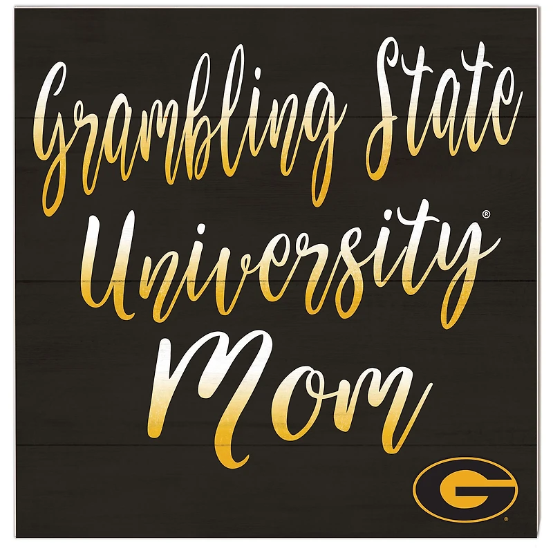 Grambling Tigers 10'' x 10'' Mom Plaque