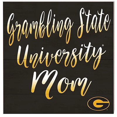 Grambling Tigers 10'' x 10'' Mom Plaque