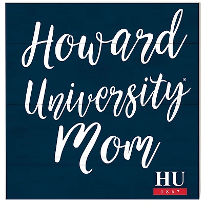 Howard Bison 10'' x 10'' Mom Plaque