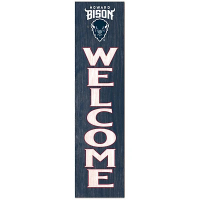 Howard Bison 12'' x 48'' Welcome Outdoor Leaner