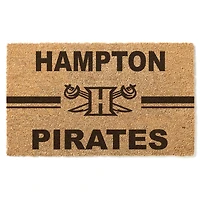Hampton Pirates 18" x 30" Team Logo Doormat
