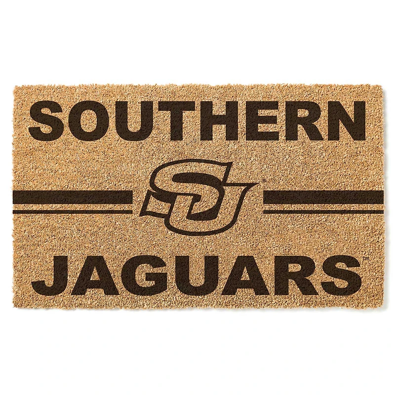 Southern University Jaguars 18" x 30" Team Logo Doormat