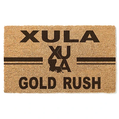 Xavier University of Louisiana Gold Rush 18" x 30" Team Logo Doormat