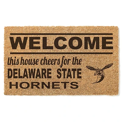 Delaware State Hornets 18" x 30" Welcome Doormat