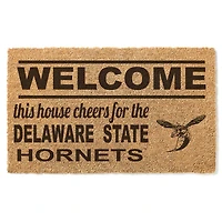 Delaware State Hornets 18" x 30" Welcome Doormat