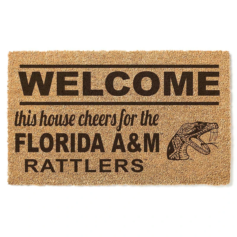 Florida A&M Rattlers 18" x 30" Welcome Doormat