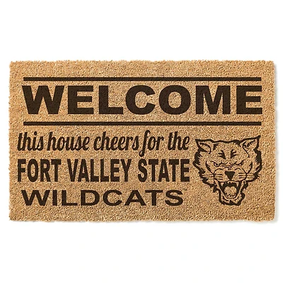 Fort Valley State Wildcats 18" x 30" Welcome Doormat