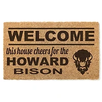 Howard Bison 18" x 30" Welcome Doormat
