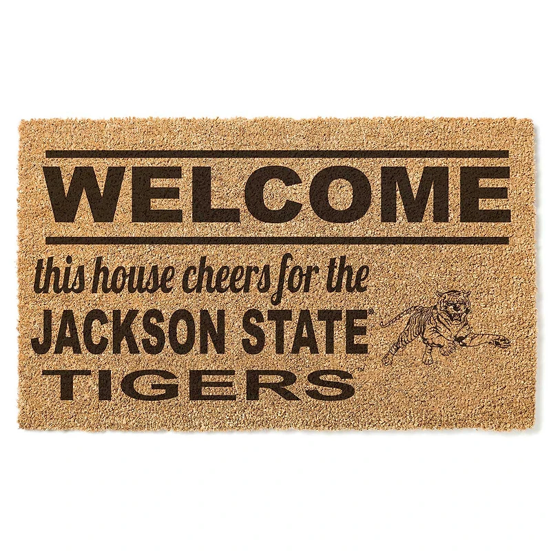 Jackson State Tigers 18" x 30" Welcome Doormat
