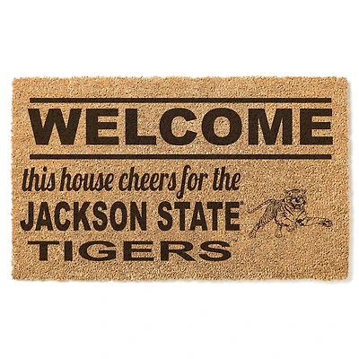 Jackson State Tigers 18" x 30" Welcome Doormat