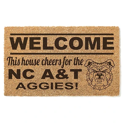 North Carolina A&T Aggies 18" x 30" Welcome Doormat