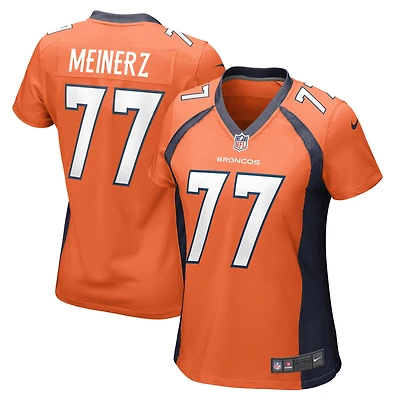 Women's Nike Quinn Meinerz Orange Denver Broncos Game Jersey