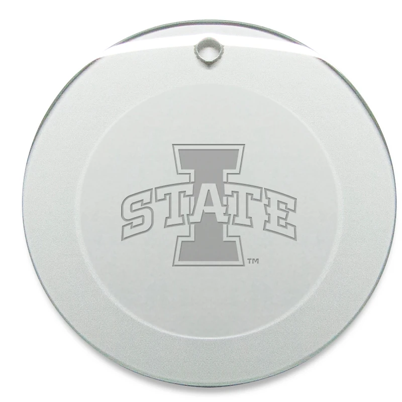 Iowa State Cyclones Round Logo Ornament
