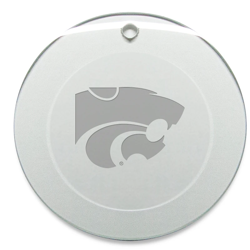 Kansas State Wildcats Round Logo Ornament
