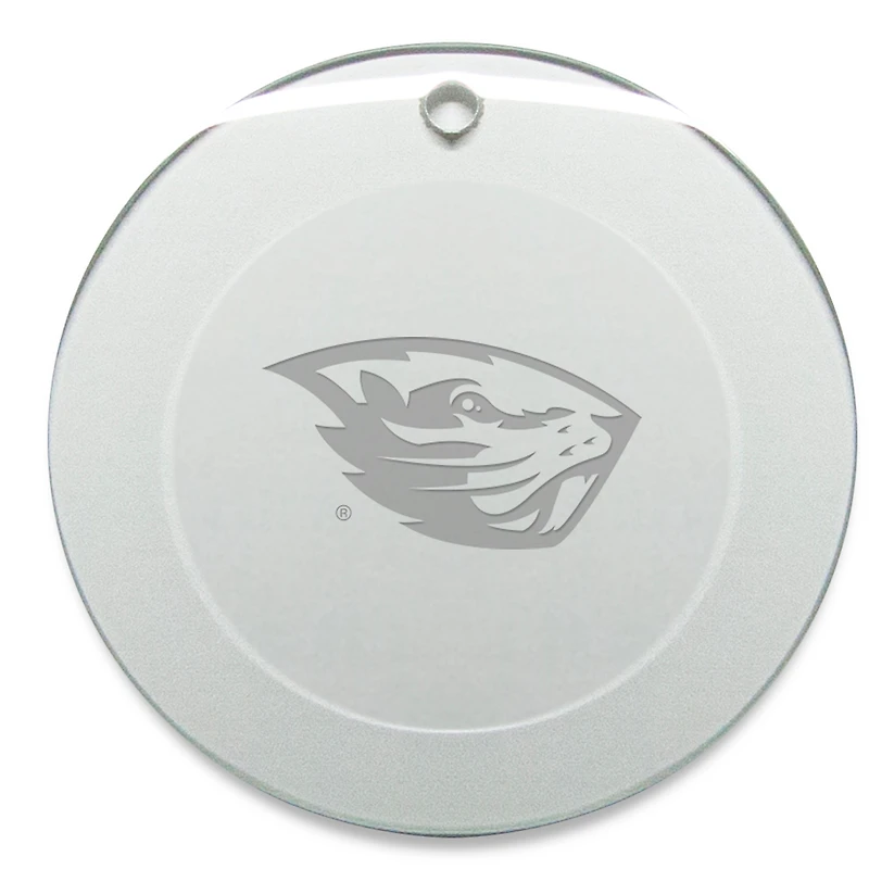 Oregon State Beavers Round Logo Ornament