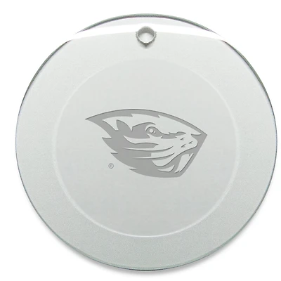 Oregon State Beavers Round Logo Ornament