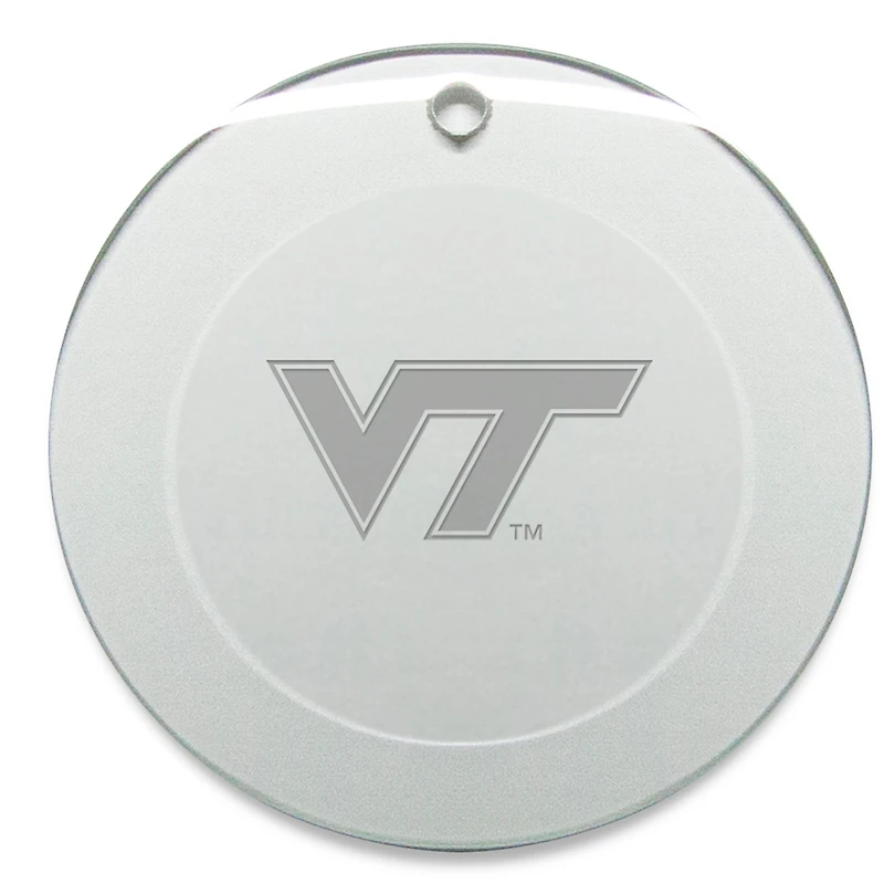 Virginia Tech Hokies Round Logo Ornament