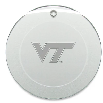 Virginia Tech Hokies Round Logo Ornament