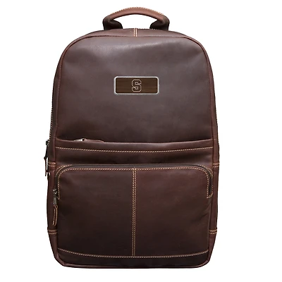 Brown Syracuse Orange Logo Plate Kannah Canyon Backpack