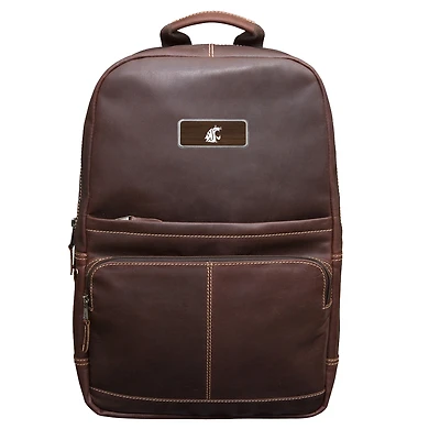Brown Washington State Cougars Logo Plate Kannah Canyon Backpack
