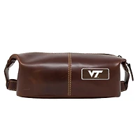 Brown Virginia Tech Hokies Logo Plate Wind River Canyon Travel Kit