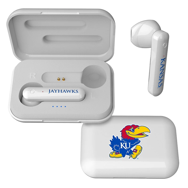 Keyscaper Kansas Jayhawks  Wireless TWS Insignia Design Earbuds