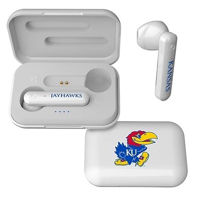Keyscaper Kansas Jayhawks  Wireless TWS Insignia Design Earbuds