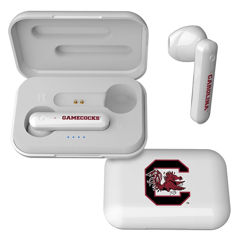Keyscaper South Carolina Gamecocks  Wireless TWS Insignia Design Earbuds