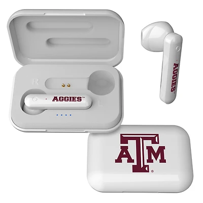 Keyscaper Texas A&M Aggies  Wireless TWS Insignia Design Earbuds