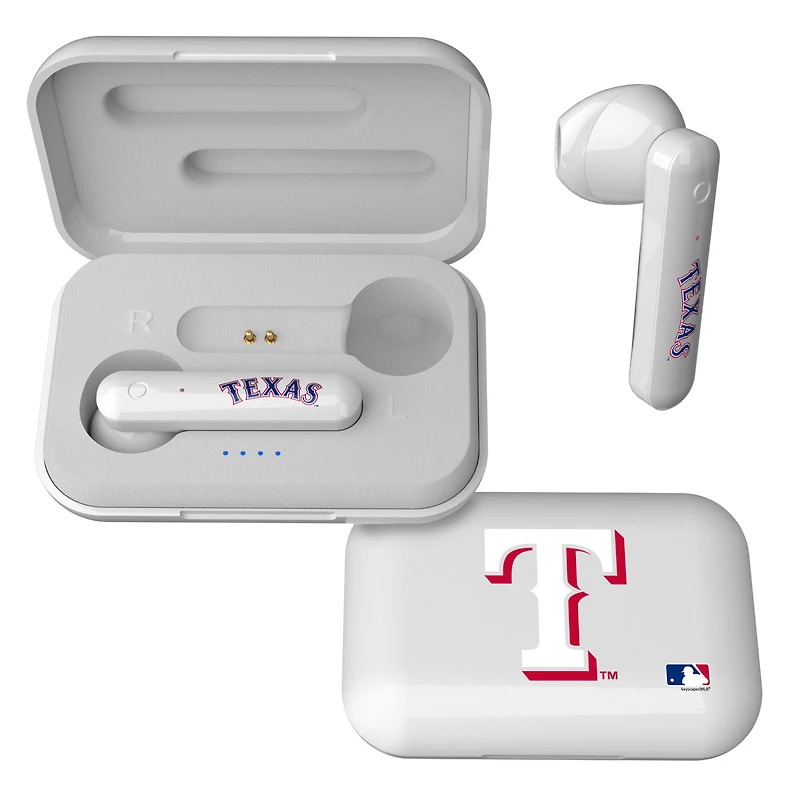 Keyscaper Texas Rangers  Wireless TWS Insignia Design Earbuds
