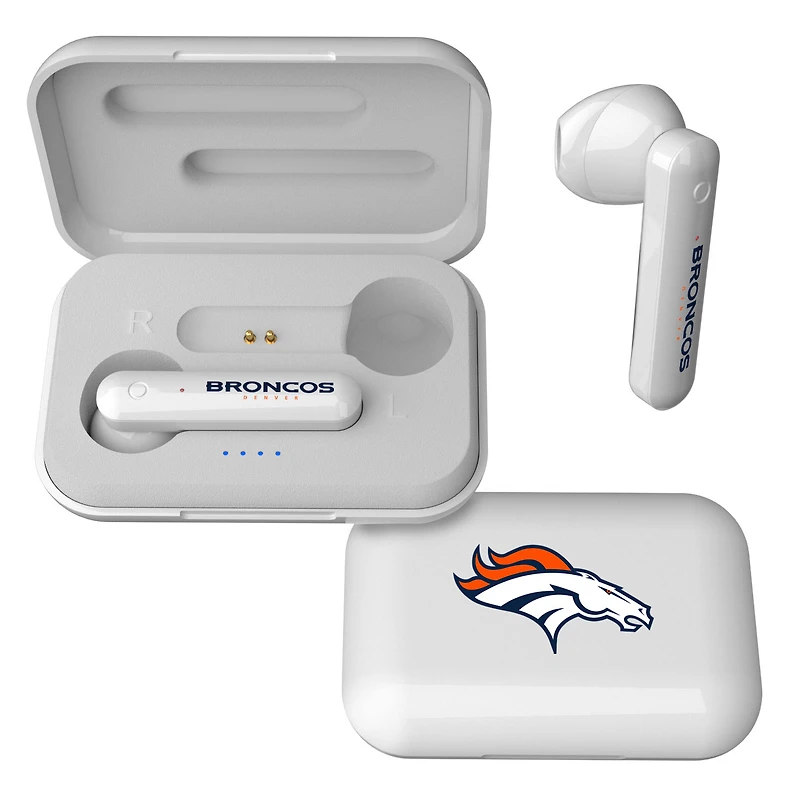 Keyscaper Denver Broncos  Wireless TWS Insignia Design Earbuds