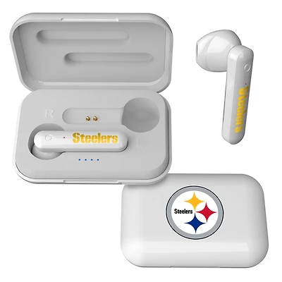 Keyscaper Pittsburgh Steelers  Wireless TWS Insignia Design Earbuds