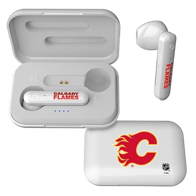 Keyscaper Calgary Flames  Wireless TWS Insignia Design Earbuds