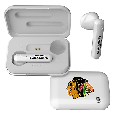 Keyscaper Chicago Blackhawks  Wireless TWS Insignia Design Earbuds
