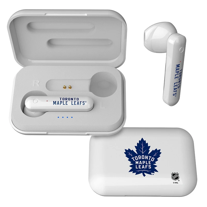 Keyscaper Toronto Maple Leafs  Wireless TWS Insignia Design Earbuds